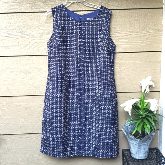 Jessica London Metallic Tweed Shift Dress 16W - Picture 2 of 10